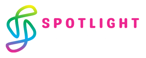 Spotlight Logo White